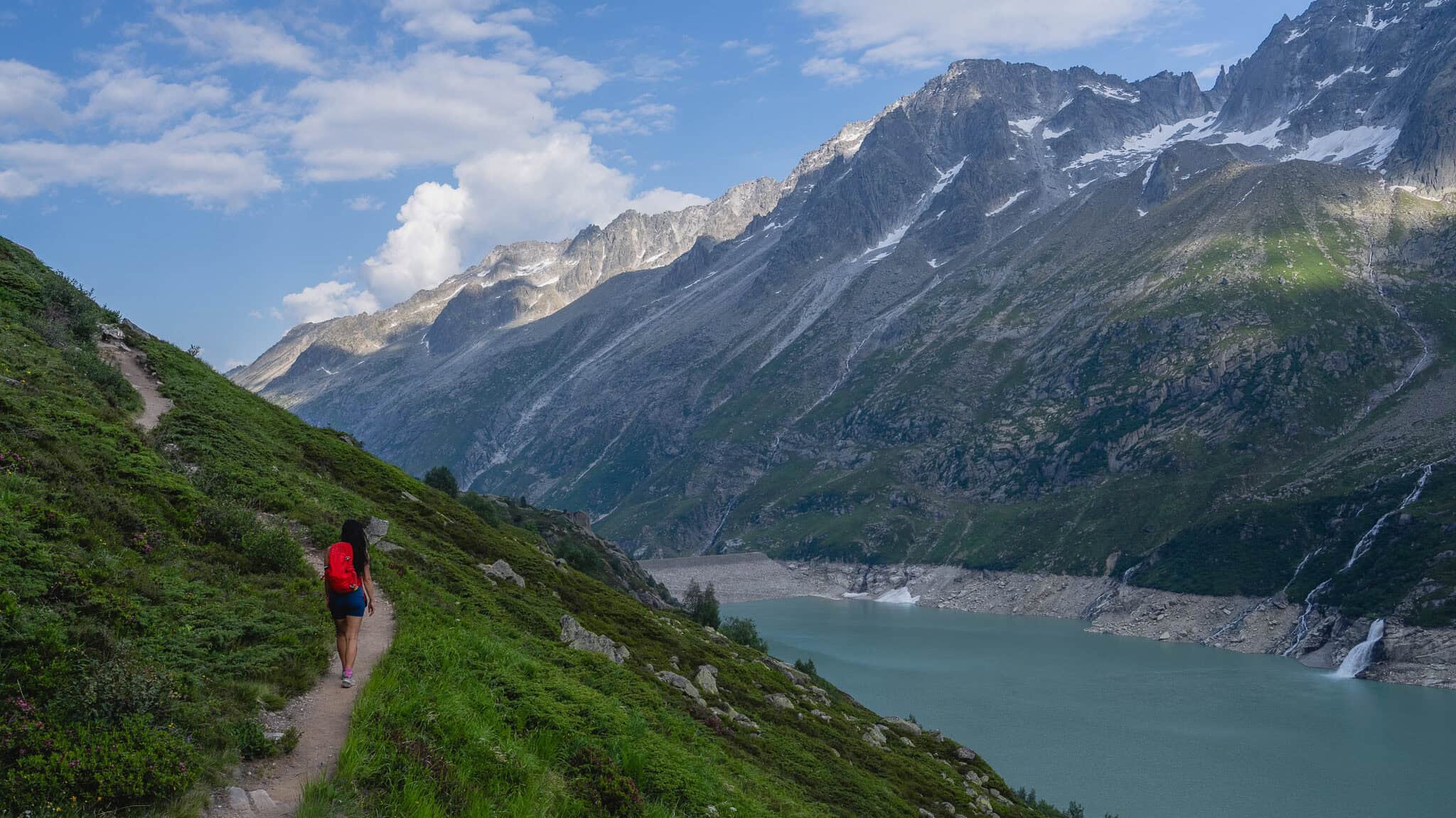 strong breathing while hiking